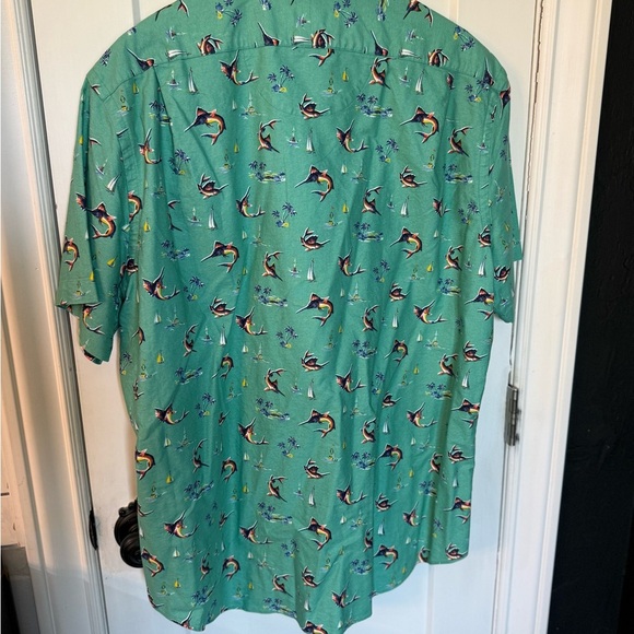 Polo Ralph Lauren Marlin Print Men's Shirt - Picture 2 of 2
